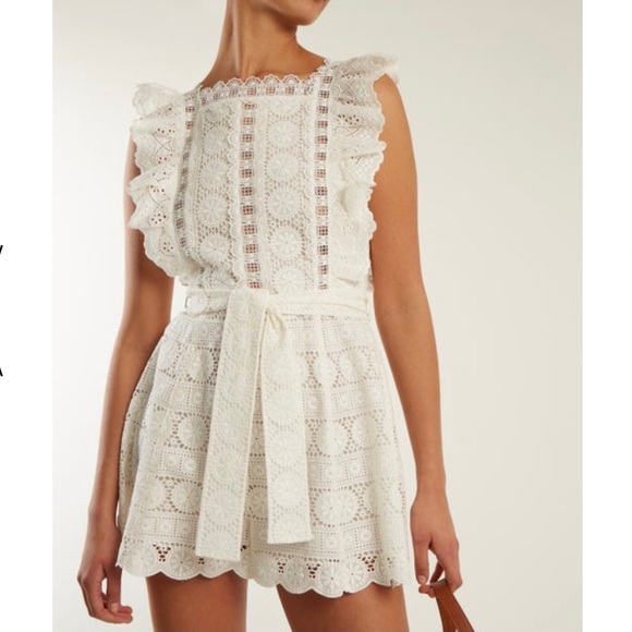 Zimmermann Pants - Zimmermann kali playsuit